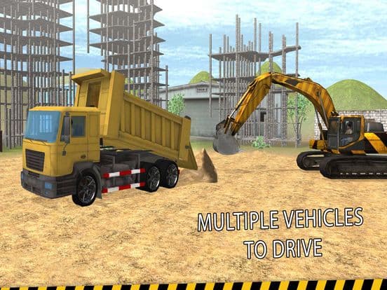 Excavator Crane: Bulldozer & Concrete Loader Drive