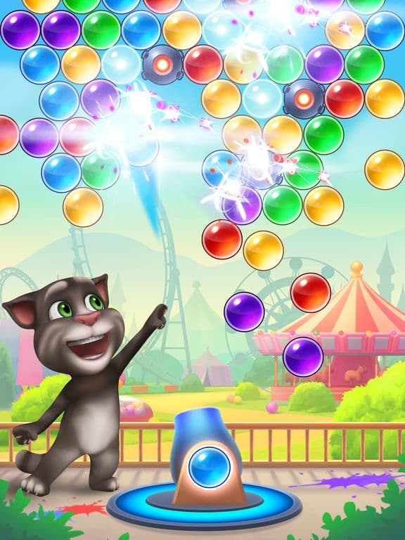 Talking Tom Bubble Shooter screenshot 4
