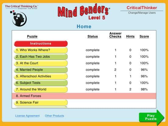 Mind Benders Level 5