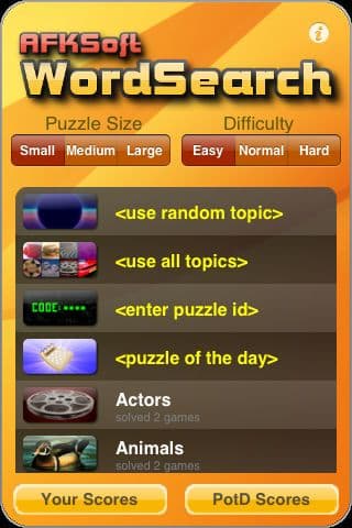 WordSearch Puzzle screenshot 4