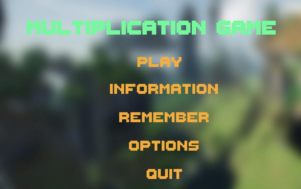 Multiplication Game