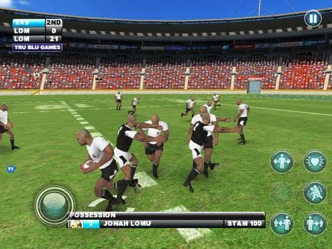 Jonah Lomu Rugby Challenge: Quick Match screenshot 5