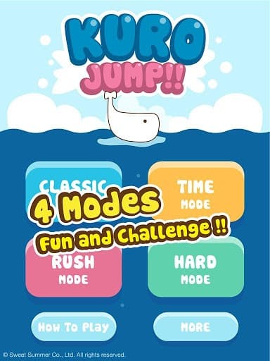 Kuro Jump - Cute Free game app