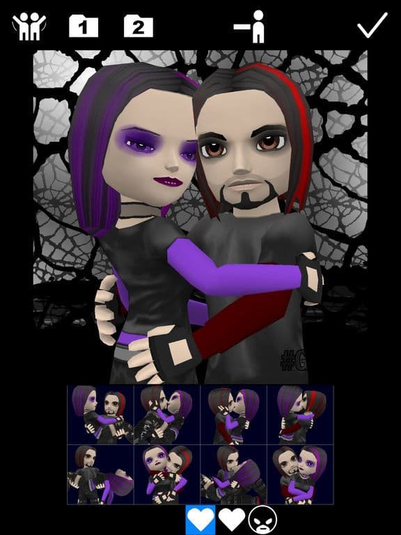 My Talking Goth - Free Goth Movie Maker screenshot 2