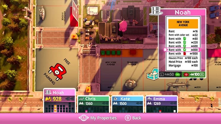 Monopoly for Nintendo Switch screenshot 2