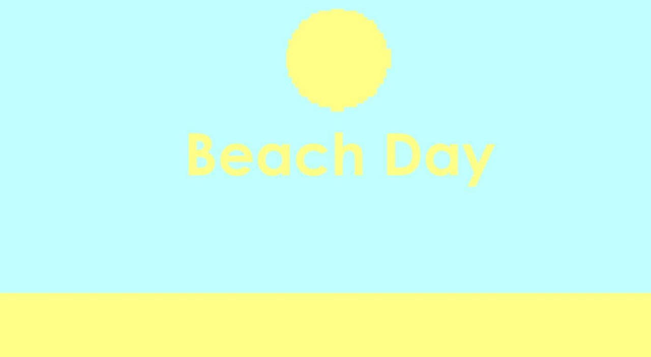 Beach Day (ChocolateCookieBro)