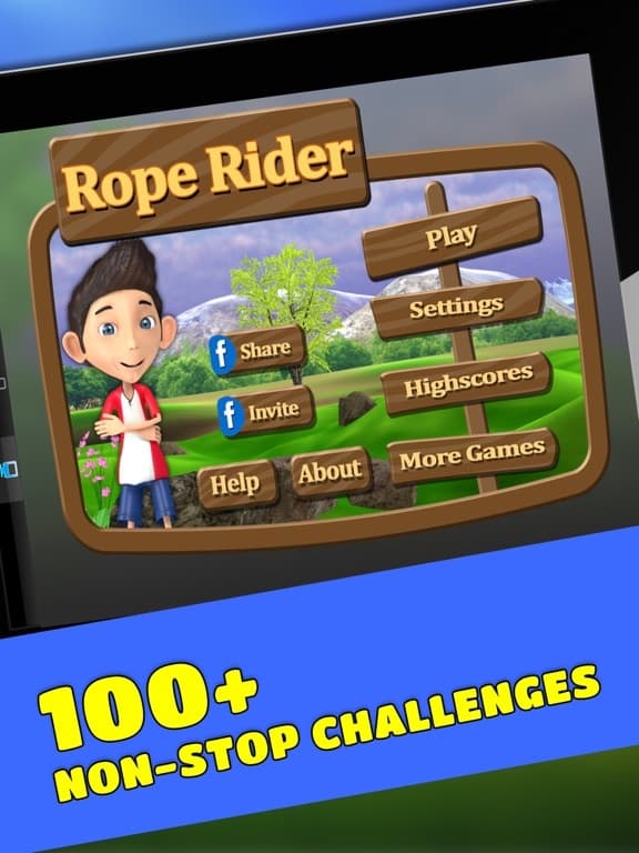 Rope Rider: Jungle Jump screenshot 4