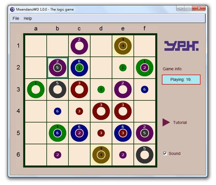 Mwendano logic game screenshot 2