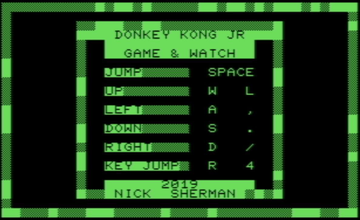 DKJ Game & Watch (Commodore PET)
