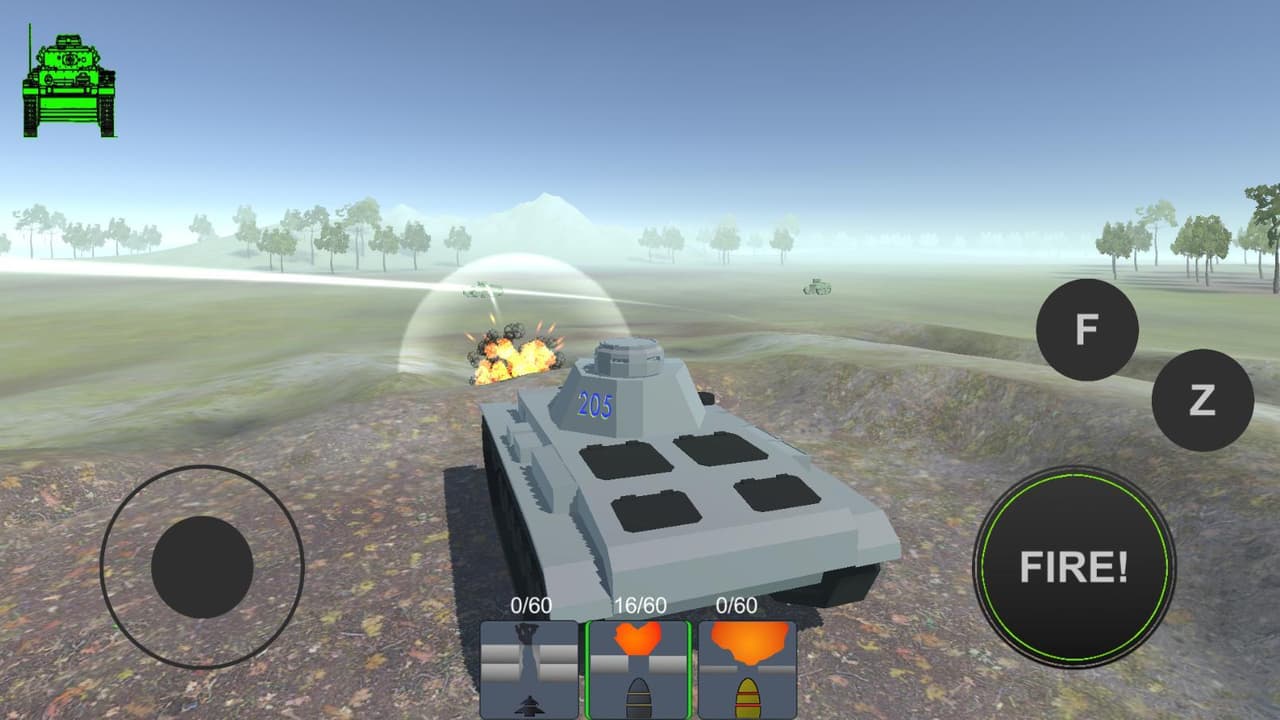Panzer 205 screenshot 2