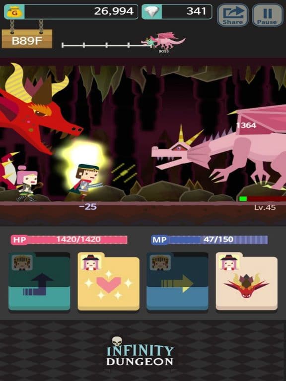 Infinity Dungeon! VIP screenshot 3