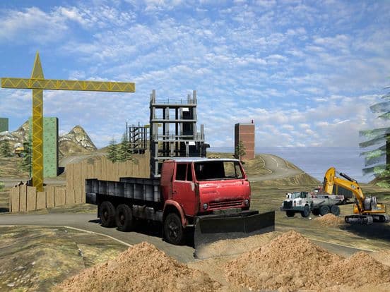 City Construction Euro Truck3d screenshot 3