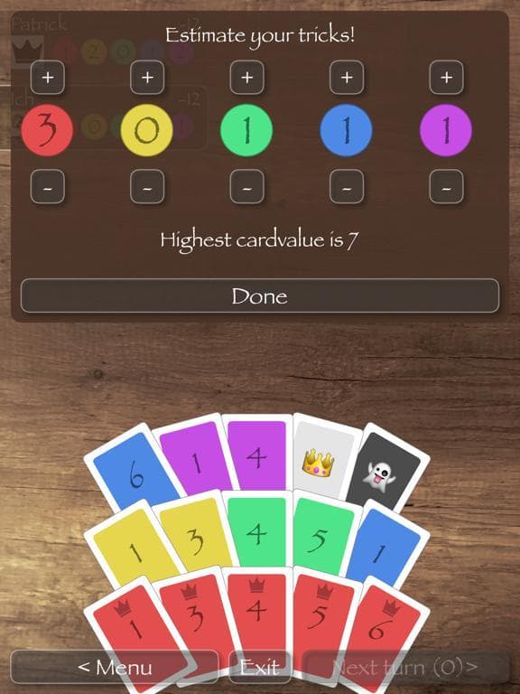 Prognose - tricktaking cardgame screenshot 5