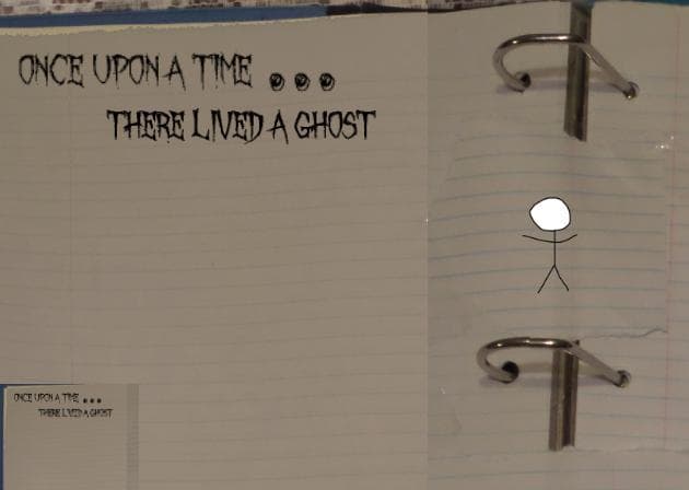 Notebook Boy in The Ghostbook screenshot 3