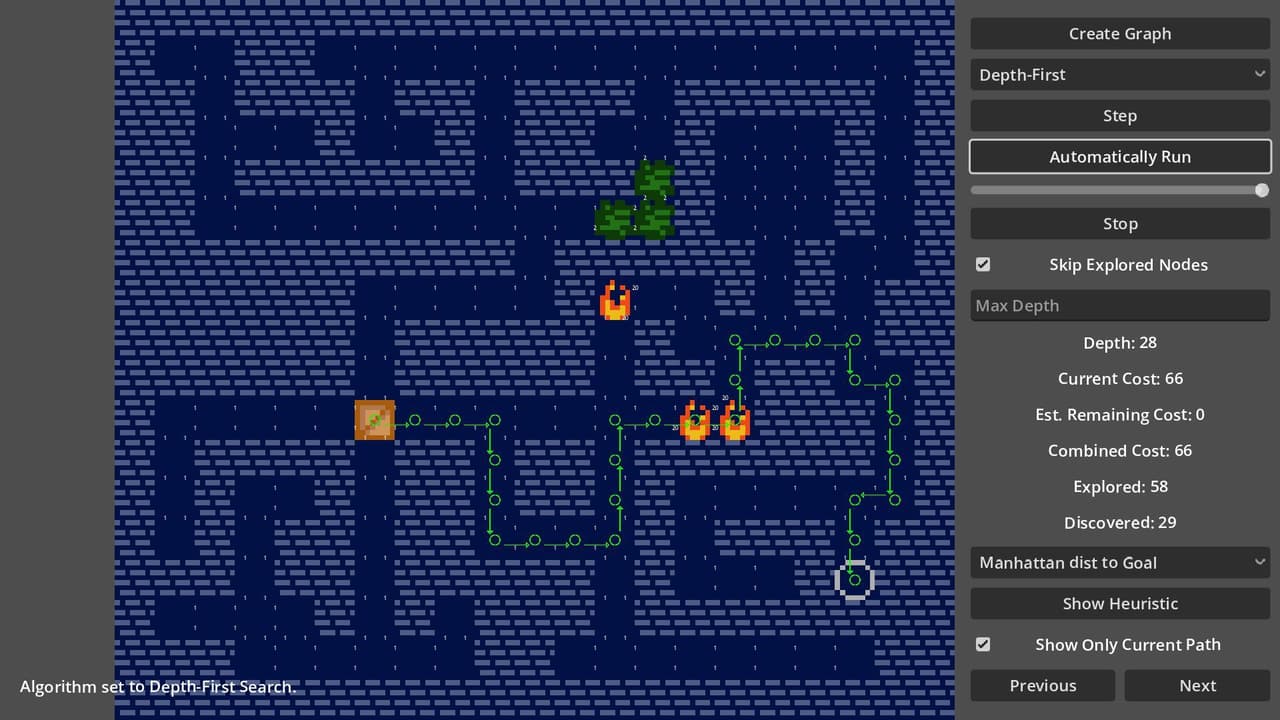 Graph Search Toy screenshot 2