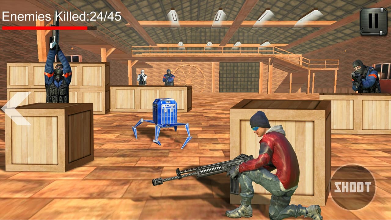 Indoor Sniper Shooting Alpha Strike in Corona Virus Lockdown