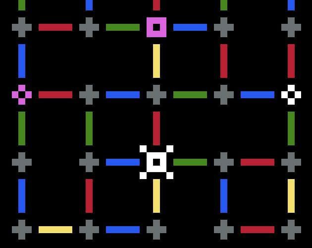 Swap-over mazes