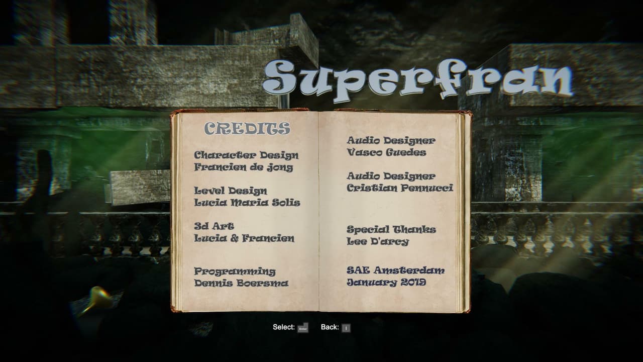SuperFran (SAE Amsterdam) screenshot 3
