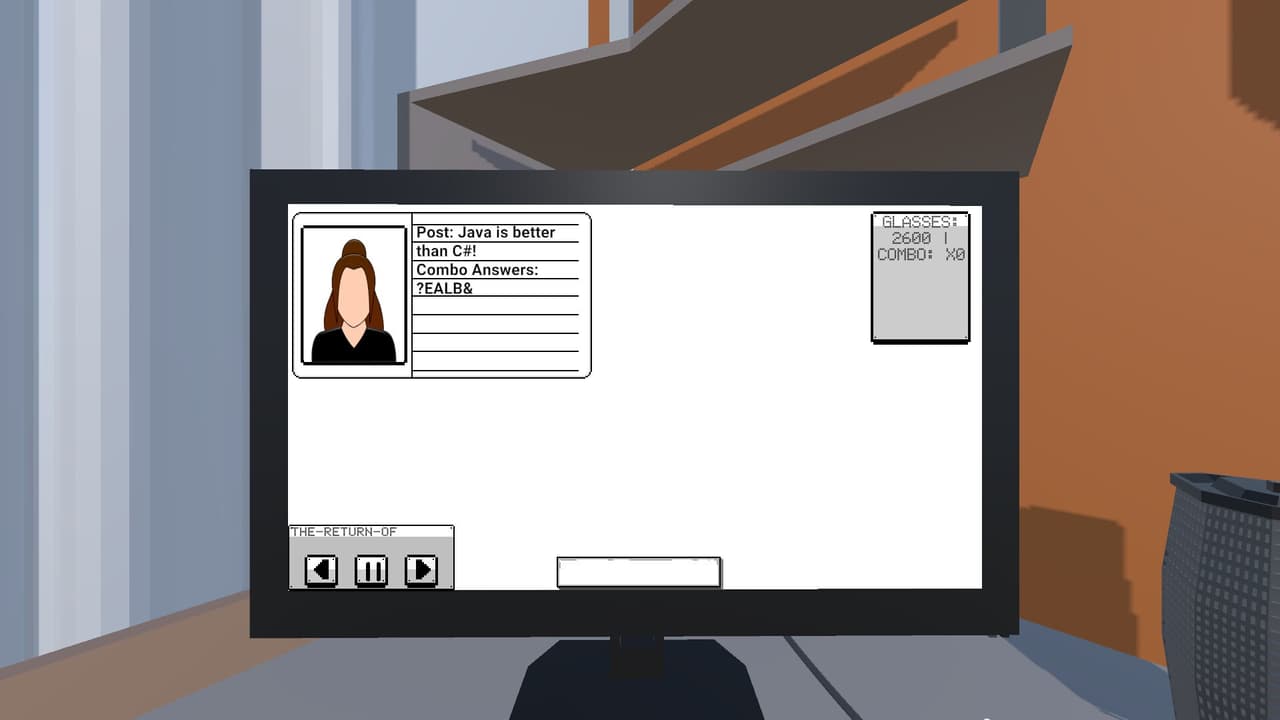 Keyboard Warrior Simulator screenshot 3