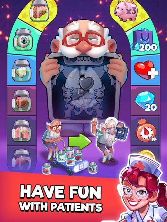 Crazy Hospital - Idle Clicker