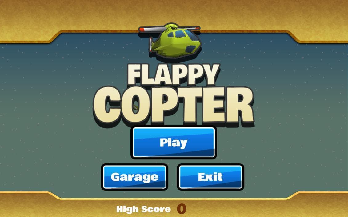 Flappy Copter screenshot 2