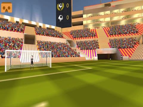 Virtual Reality Soccer Header training screenshot 2
