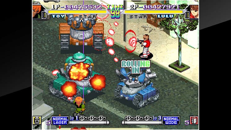 ACA NEOGEO SHOCK TROOPERS 2nd Squad