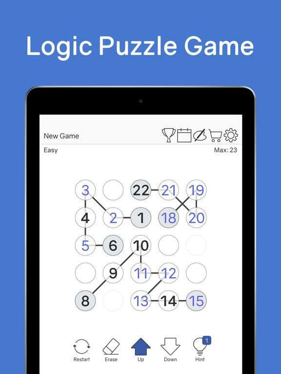 Number Chain - Logic Puzzle screenshot 2