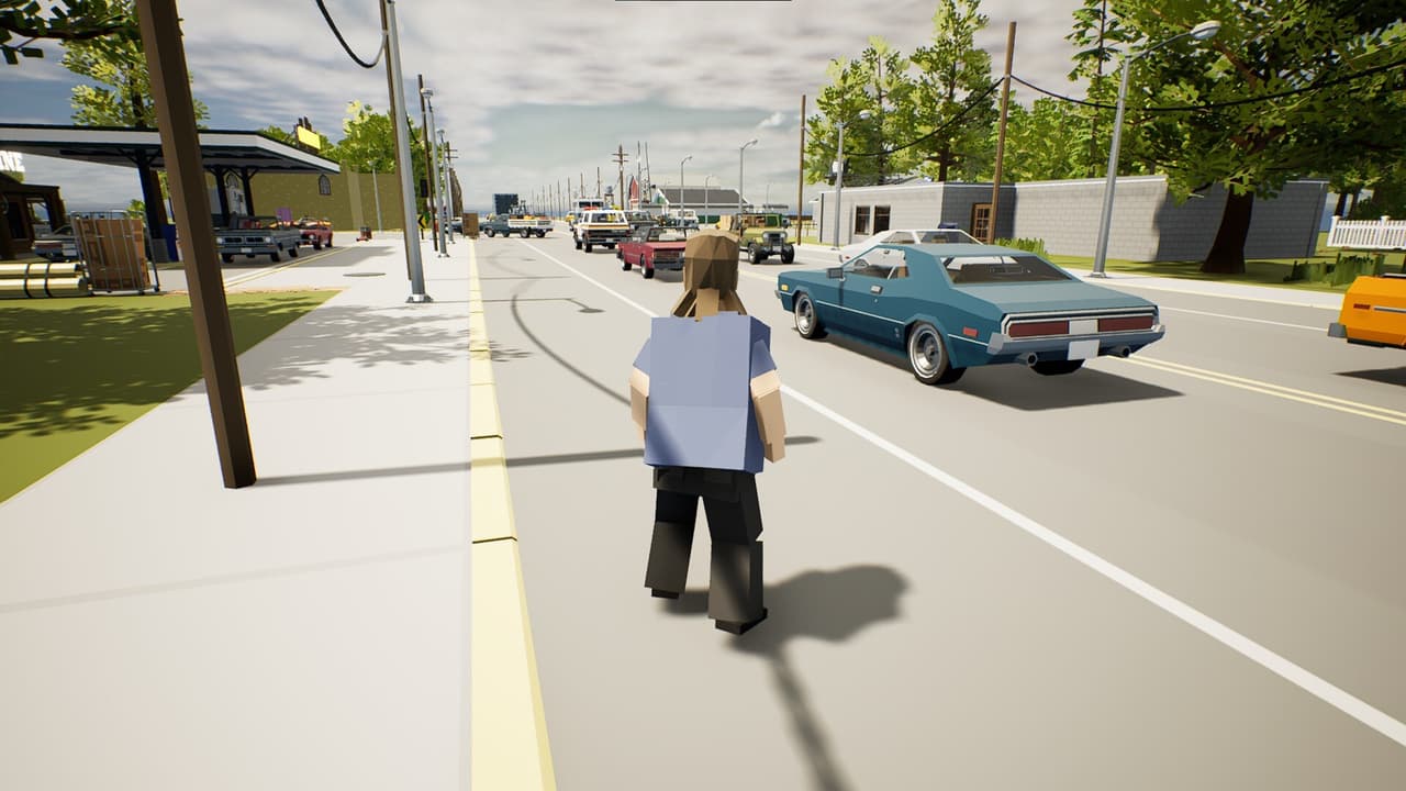 Low Poly Town (Unreal Engine) screenshot 3