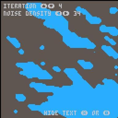 Pico-8 Cellular Automata screenshot 2