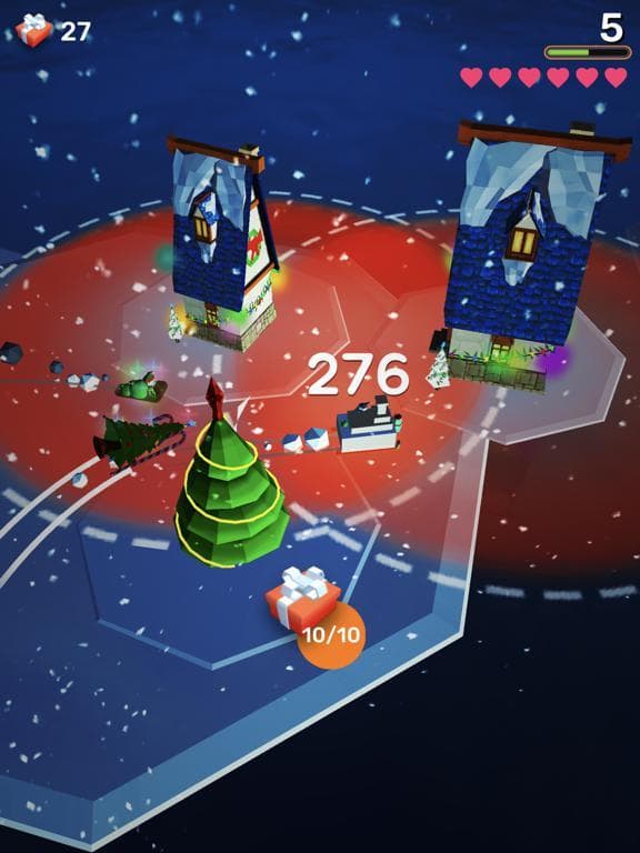 XMAS RUSH: Snow, Race & Gifts screenshot 5