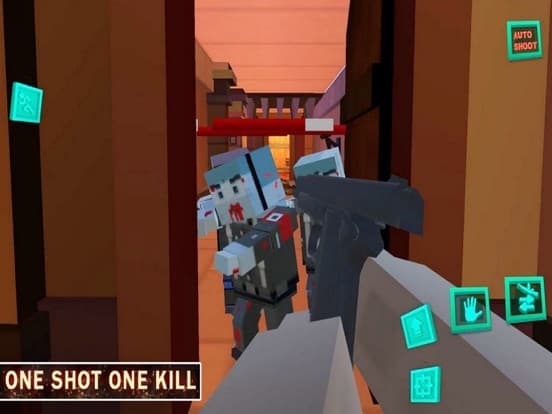 Against Blocky Zombie Hordes screenshot 3