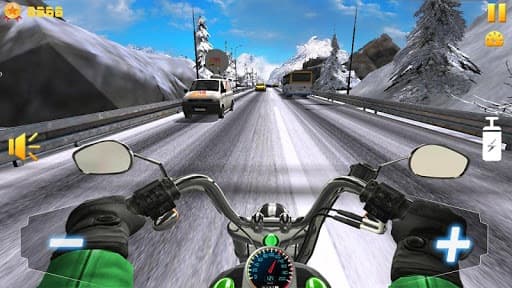 Racing Moto 3D screenshot 2