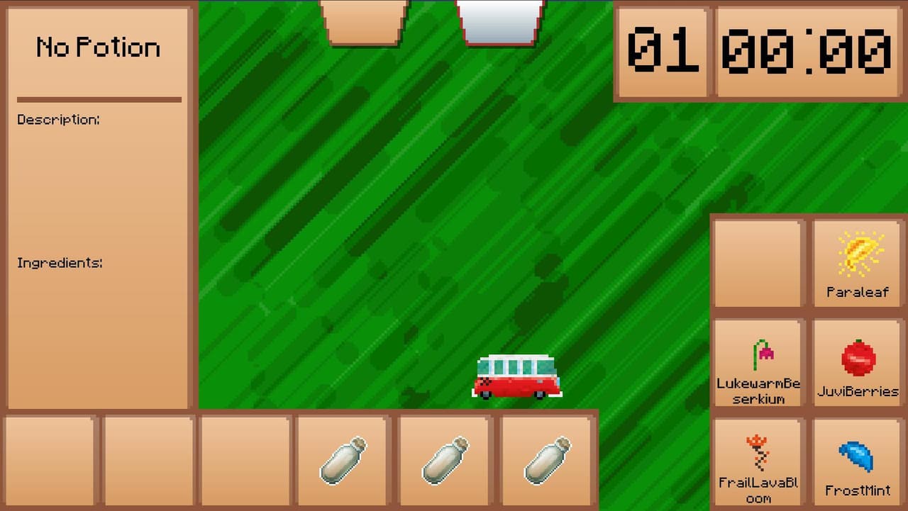 Glime - Car-Defense Game with Potions