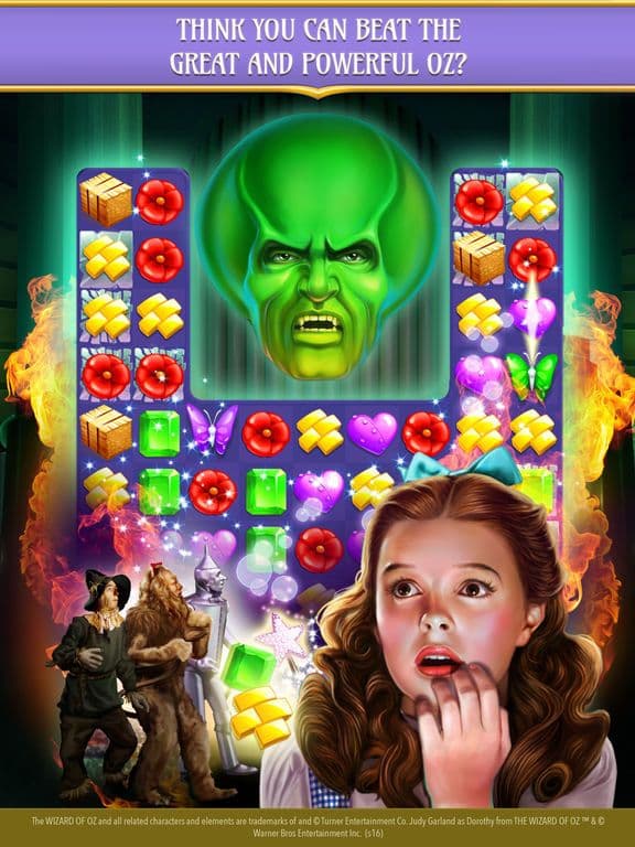 The Wizard of Oz Magic Match 3 screenshot 3