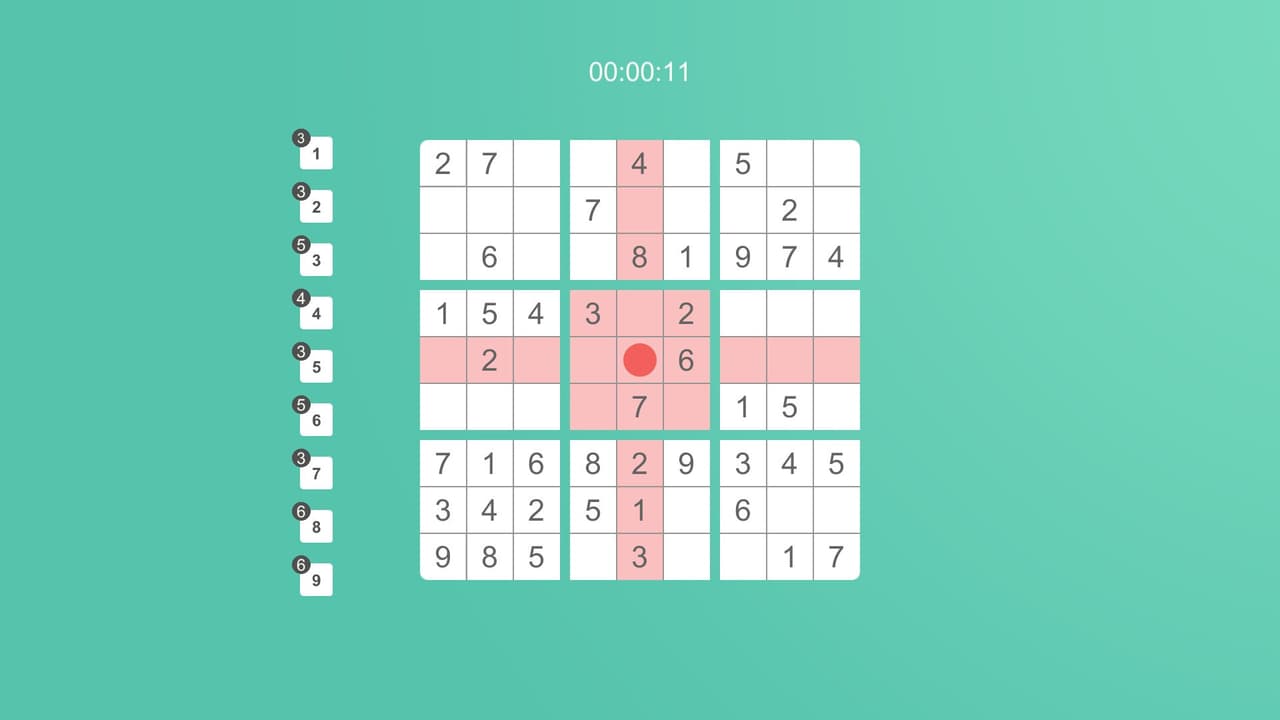 Meta Sudoku screenshot 2