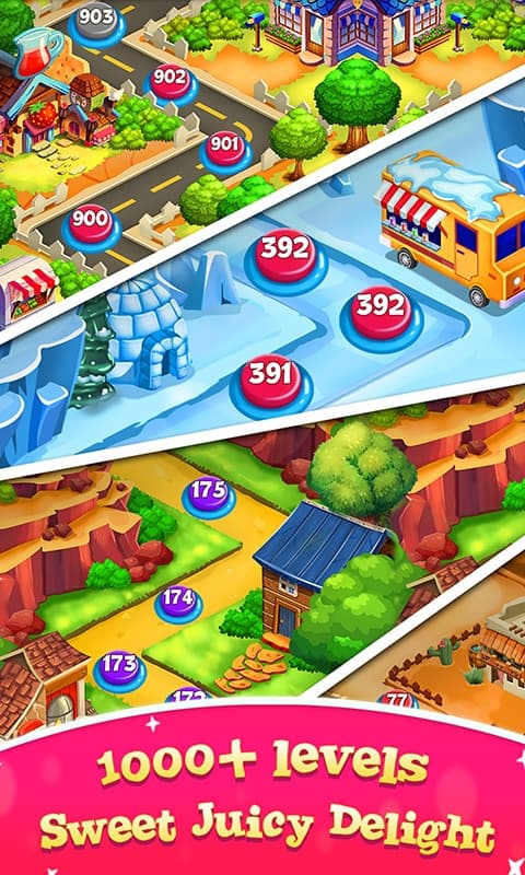 Juice Master - Match 3 Juice Shop Puzzle Game screenshot 2