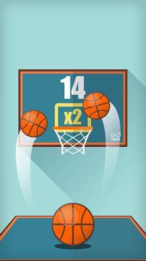Basketball FRVR - Shoot the Hoop and Slam Dunk! screenshot 2
