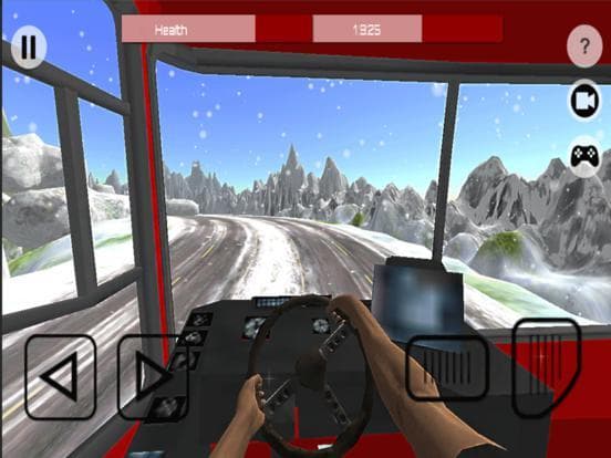 Bus Driving Simulator 3D: Free Snow Hill & Best Game 2016 screenshot 5