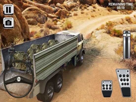Army Cargo Truck Parking screenshot 4