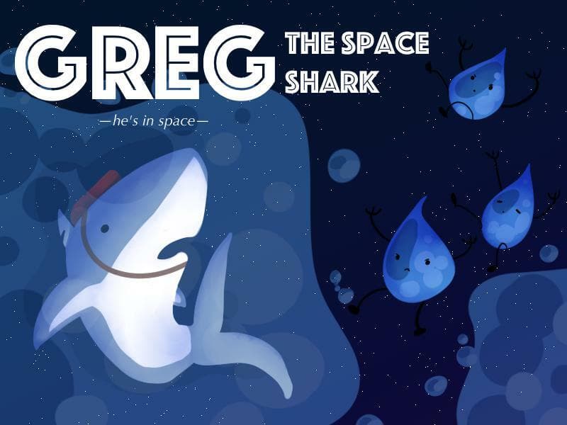 Greg The Space Shark