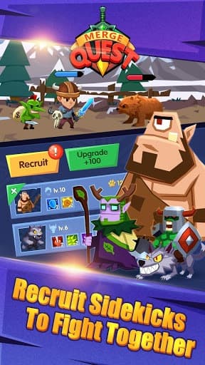 Merge Quest - Craft & Idle RPG screenshot 5