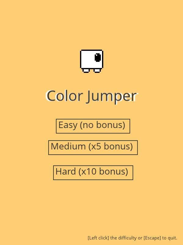 Color Jumper (itch) (Hasoko Games) screenshot 2