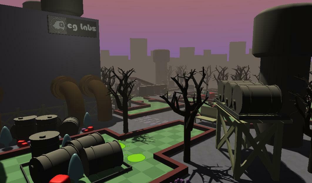 Planet Plutonium Putt-Putt screenshot 3