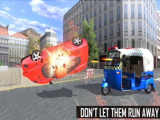 Police Tuk Tuk: Auto Rickshaw Driving Simulator screenshot 5