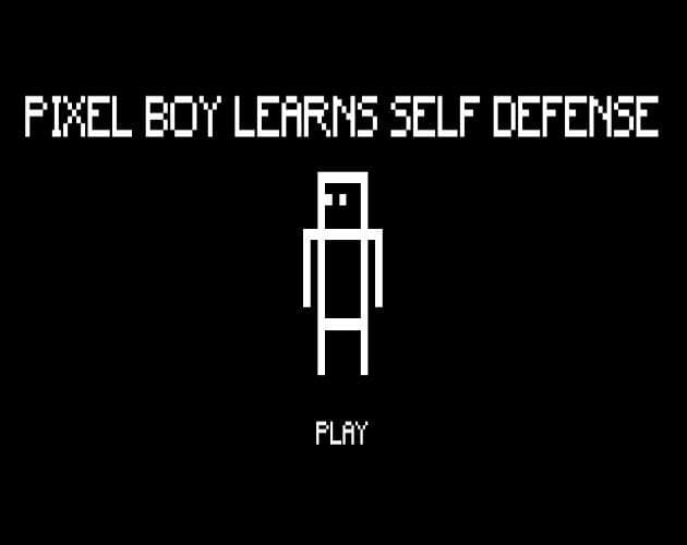 Pixel Boy Learns Self Defense