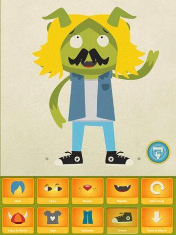 Dibus Monster Maker Lite screenshot 6