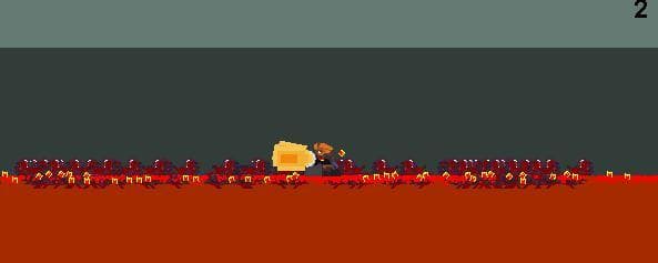 You Saved The World! now do it again. HTML5 shooter. screenshot 2