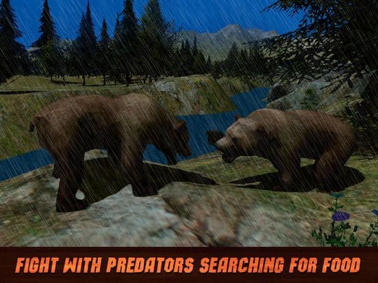 Animal Survival: Wild Bear Simulator 3D screenshot 3