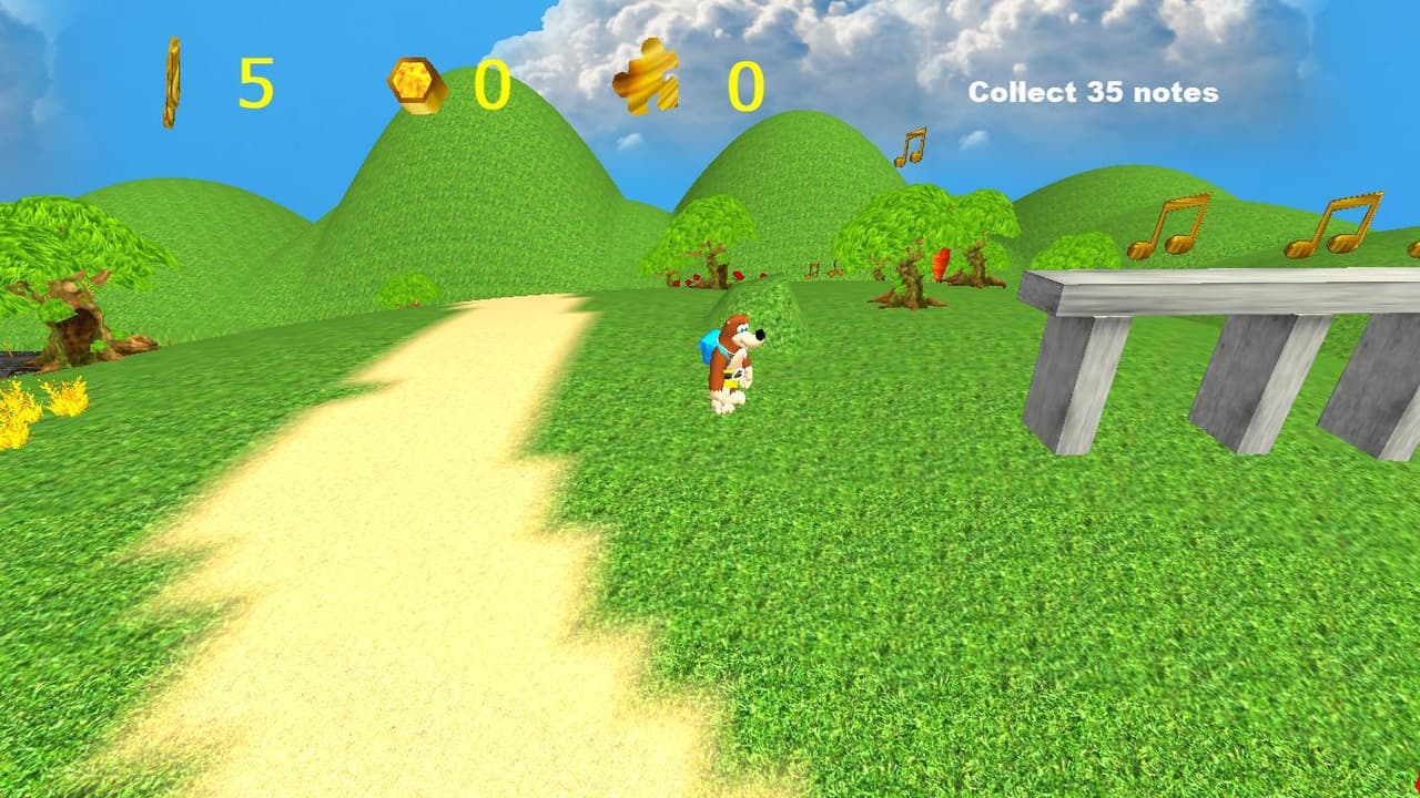 Banjo Kazooie Coppercube edition screenshot 2